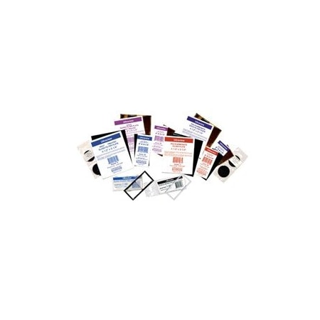 Dynaflux Plastic Filter Plates, Size: 4-1/2in. x 5-1/4in., Shade: 10, 25PK UV4510PF